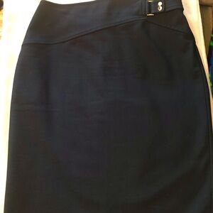 Womens Alfani skirt size 2 navy blue